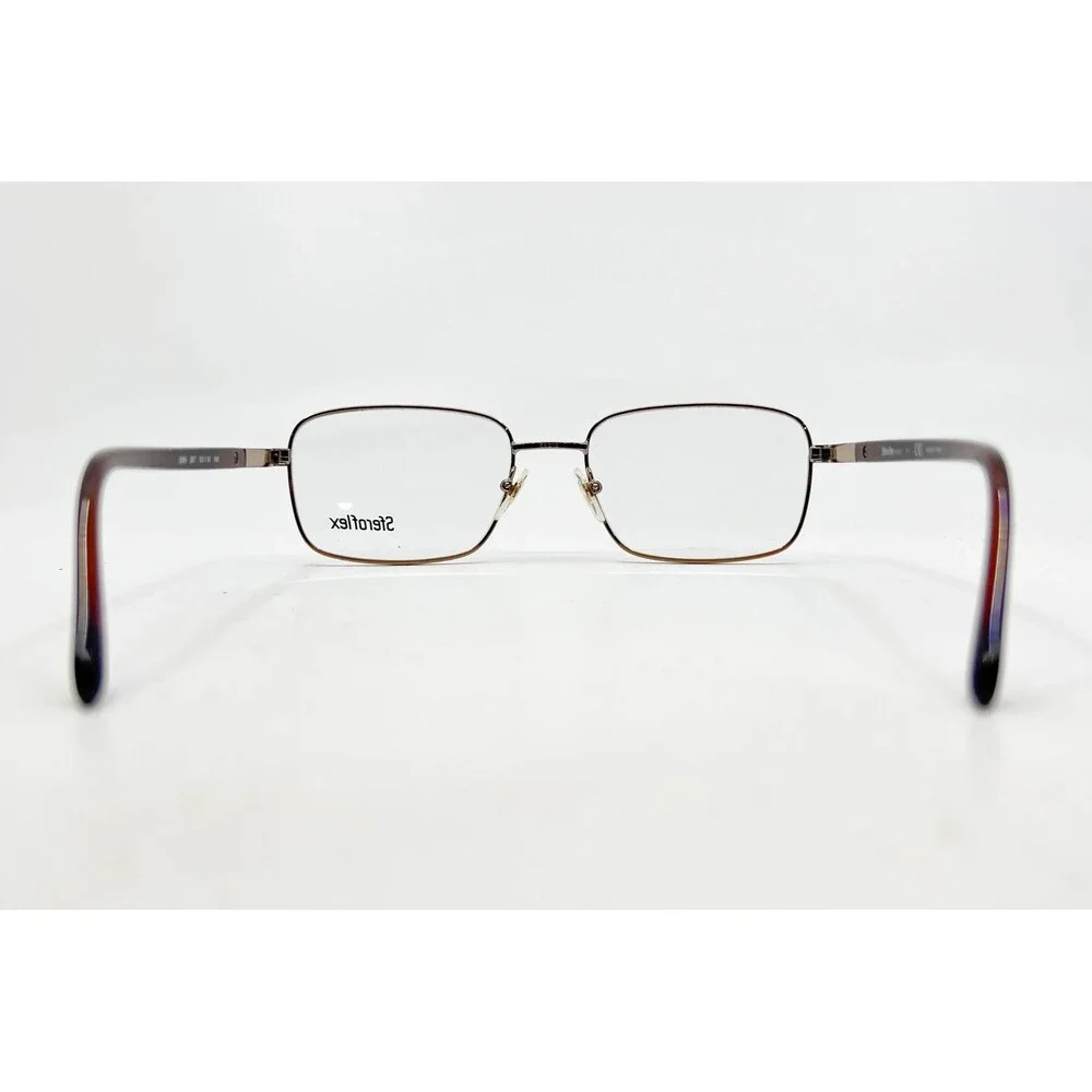 Sferoflex 2266 267 Brown Metal Eyeglass Frames Womens 53-18-140 Rectangle